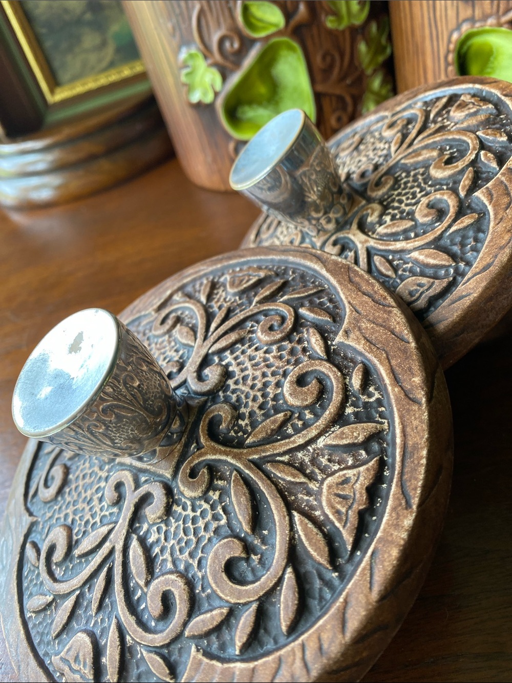 Vintage U.S.A. Treasure Craft Ceramic Kitchen Set, 6 Pieces, 1960s to 1970s. - Picture 8 of 12